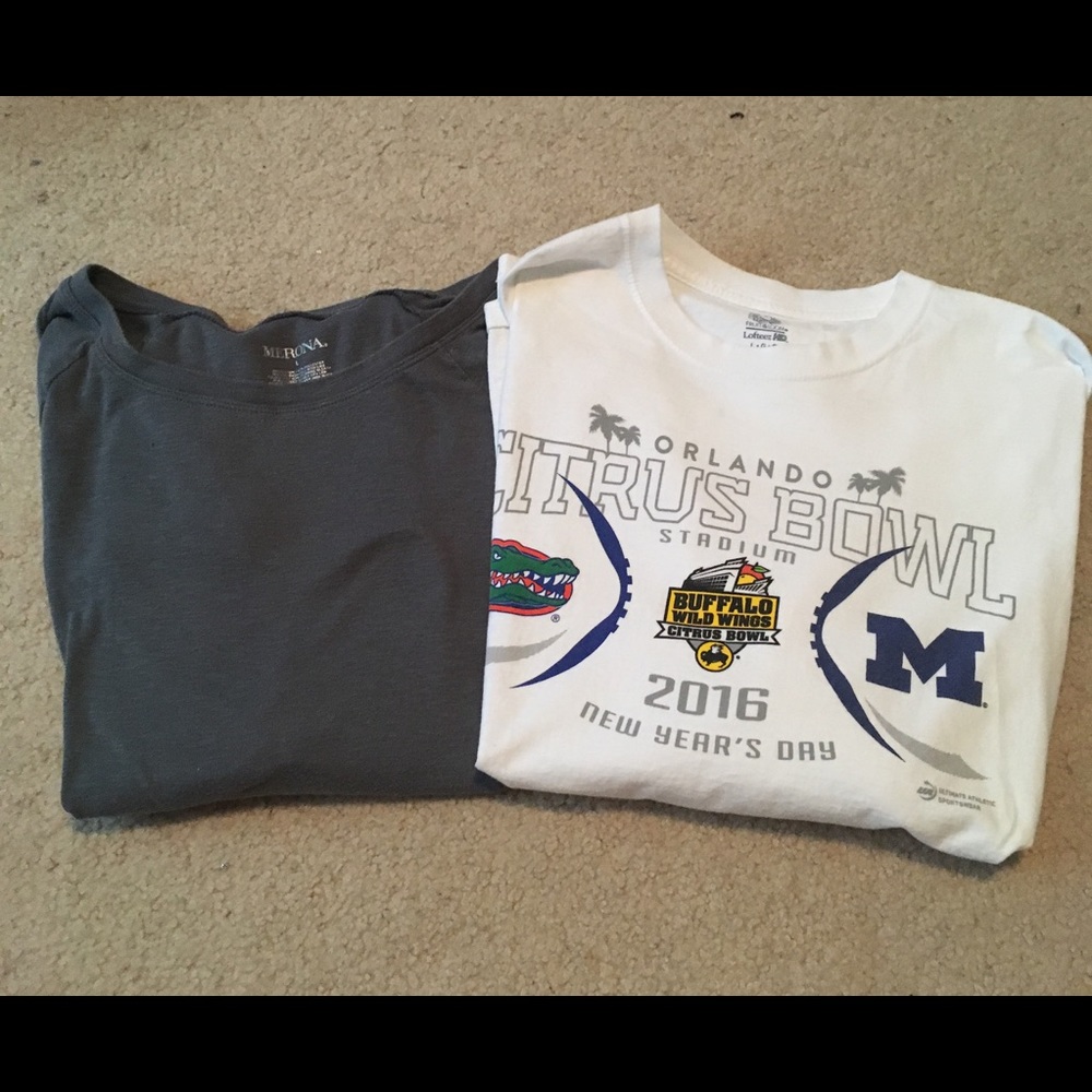 Women's Large Long Sleeve Tees